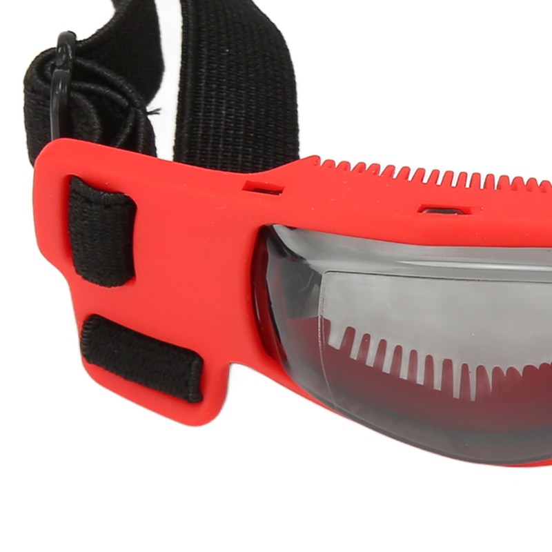 Dog Goggles Soft Silicone Frame Adjustable Dog UV Protection Sunglasses