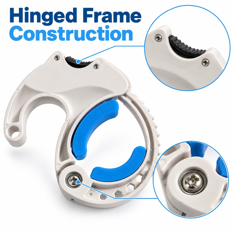Adjustable Men's Personal Wellness Clamp for Intimate Use – Blue