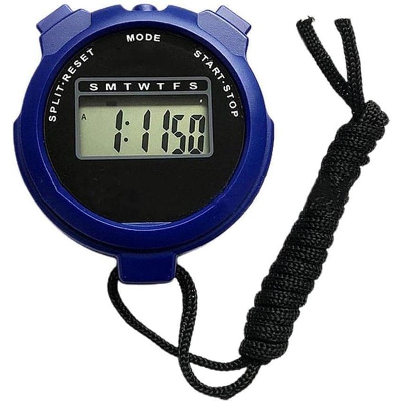 Digital Sports Stopwatch Timer, Multi-Function Large Display Stopwatch With Countdown