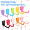 sourcing map 10 Grid Wall Hooks, 3 Inch Grid Wall