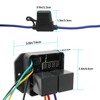 Digital Radiator Fans Controller, Adjustable Temperature Range, 12V and 24V