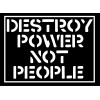 Unbranded Lot of 5 4x3" Crass Anarchy Stickers Anti government