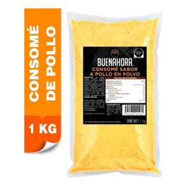 Consome de Pollo en Polvo 1 kilo Caldo sabor Pollo Sazonador para Sopas Caldos Arroz Pasta Cocina Casera Sabor Intenso Facil Disolucion Ideal para Gui