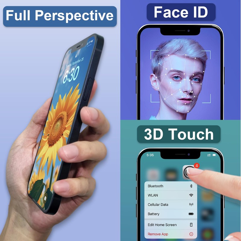 Brinonac for iPhone 13 Screen Replacement Kit, 6.1" Full HD