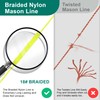 Threlaco Mason Line with Handle, Twisted 540 FT #18 Reloadable