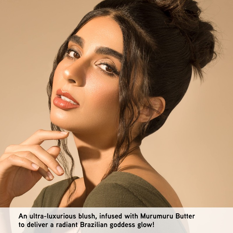 Physicians Formula Murumuru Butter Blush Makeup Powder, Saucy Mauve, Dermatologist