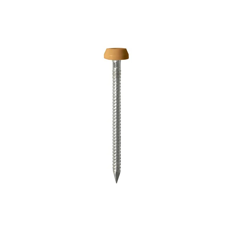 TIMCO PN40O Polymer Headed Nail 40mm - Oak (Box of