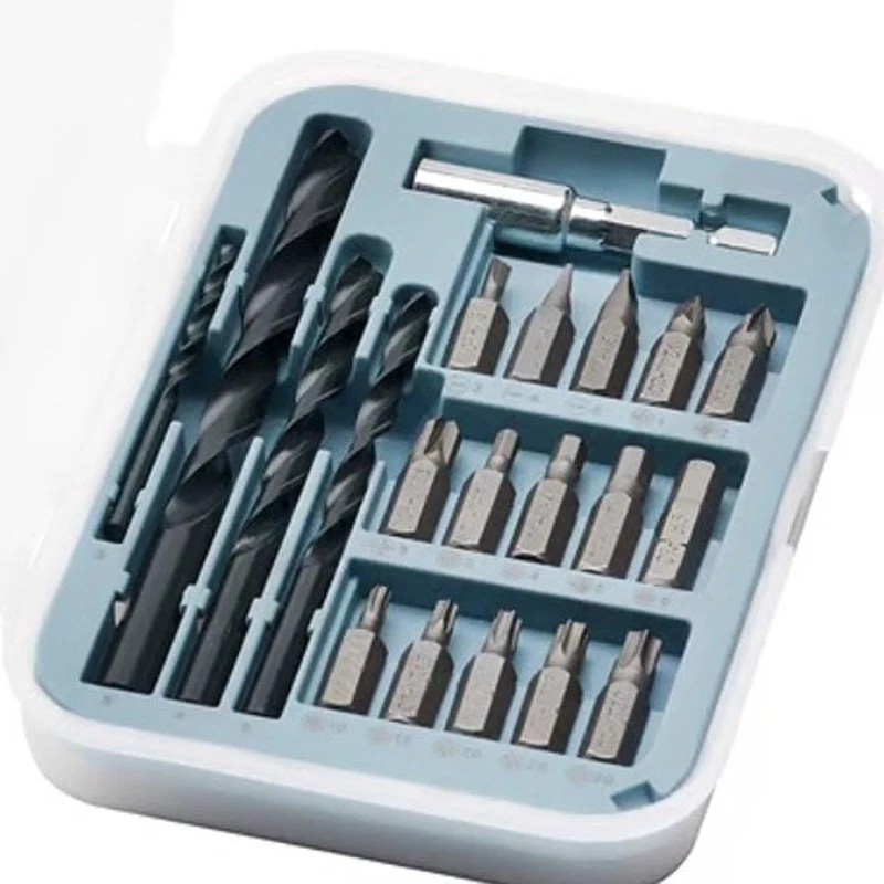 Ikea TRIXIG Bit Brigade 20-Piece Drill & Bit Set Flat-Pack