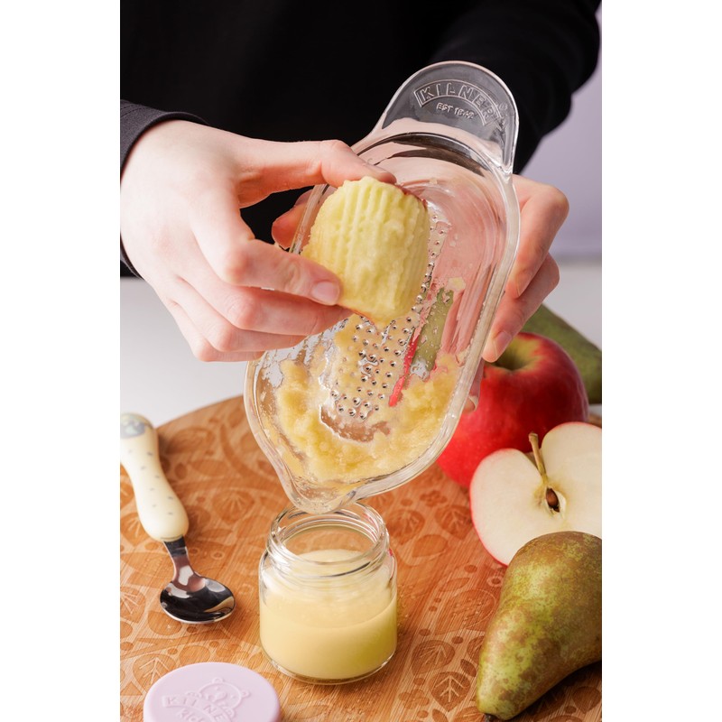 Kilner Multi-Purpose Grater Versatile Hand Grater for Garlic, Fruits &