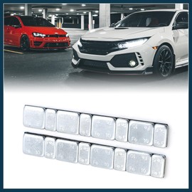 TUCKBOLD 60g 2.1oz Motorbike Car Wheel Balance Weights 124 x 18mm 2pcs Automotive Parts