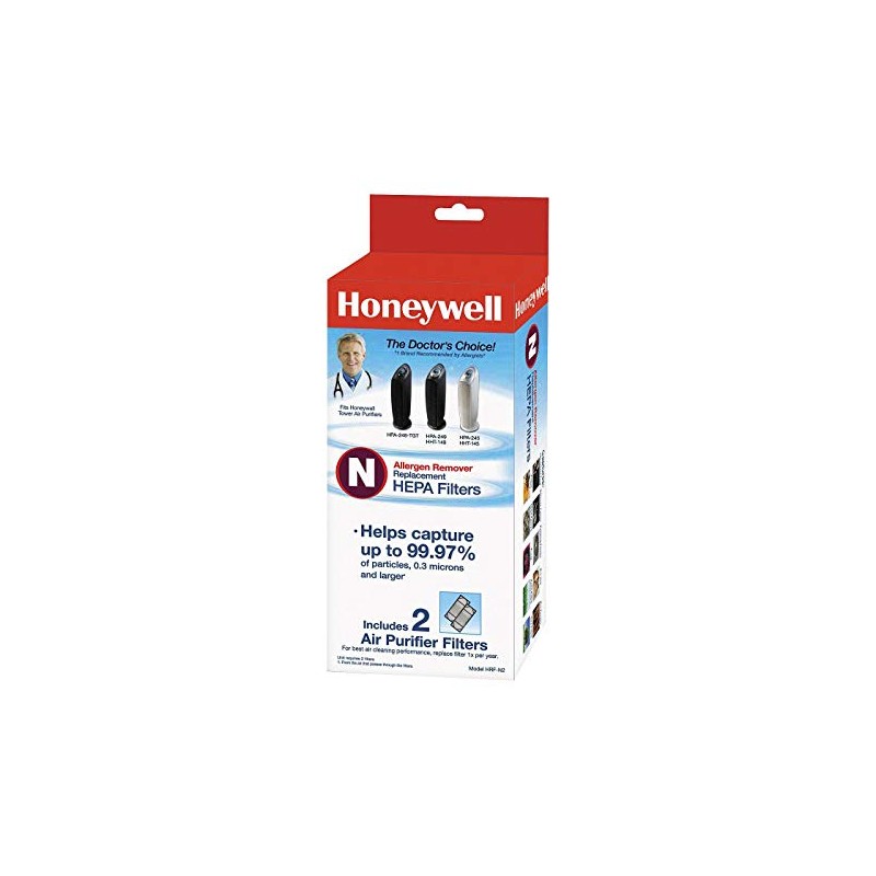 Honeywell True HEPA Replacement Filter N, 2 Pack