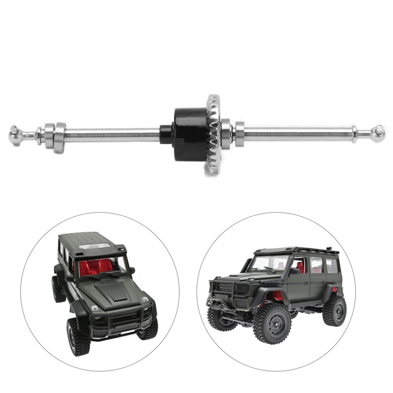 Metal Differential Front Axle Sturdy Durable Climbing Car Metal Differential
