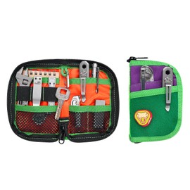 VIPERADE VE10 Small EDC Pocket Pouch, Compact Nylon EDC Organizer Pouch for Men, Small Tool Organiser with 7 Pockets, Mini Tool Organizer for Multitools