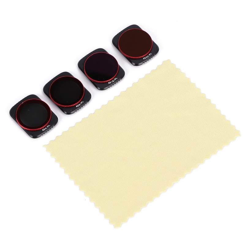 4pcs Adjustable ND Lens Filter Dimmer Aluminum Alloy Accessories Fit