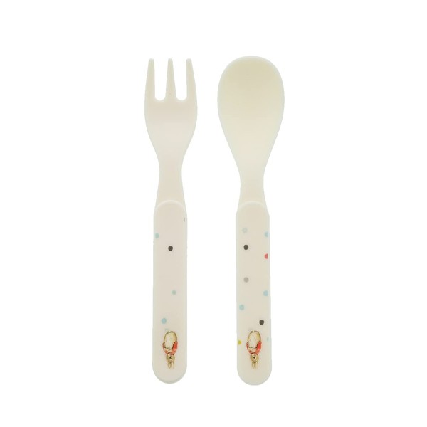 Beatrix Potter Flopsy Fork and Spoon Set, height 14cm