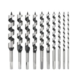 Ellbest Brad Point Drill Bits Wood Drill Bit Set Woodworking Drills for Soft, Hard, Veneered and Laminated Wood, MDF and Acrylic Glass