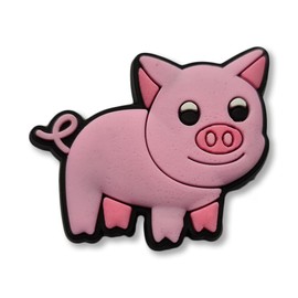 SUPER CUTE - Charms For Crocs/Shoes - Chunky Baby PIG - 3D - PRETTY - Animal