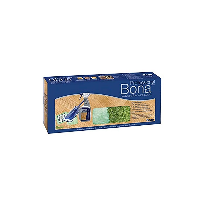 Bona WM710013398 Kit, Mop 15" Pro W/Pads Pole & 32Oz
