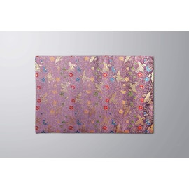 Kyoto Buddhist Altar, Phoenix Pattern, Sutra Desk, Gold Brocade Rug, Flame-retardant Treatment, Sutra Desk, Buddhist Altar Mat, Fire Mat (No. 20, Fuji) Different Dimensions and Colors Available