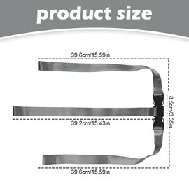 1 pcs High Chair Straps, 3 Point Safety Belts, Safety Harness for High Chair, Child Safety Chair Strap, Highchair Secure Straps, Baby Dining Chair Accessories, Kids Feeding Safety Harness