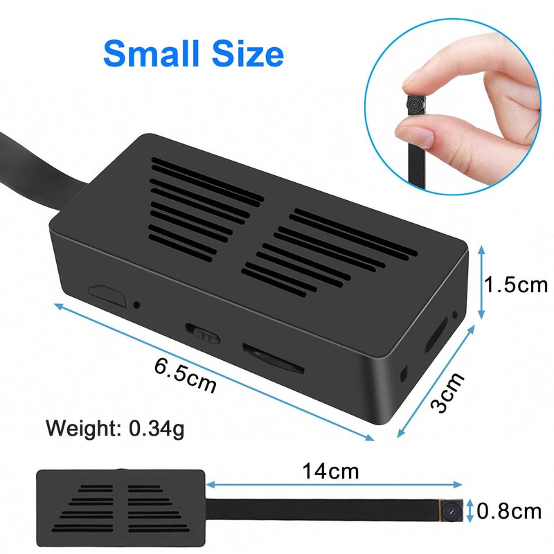 Diprevo Mini Camera, HD 1080P Mini Cam Surveillance Camera, Portable