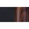 Canarm Riva 3-Light Dual-Mount Chandelier, Black and Wood Finish with