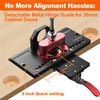 M-T Concealed Hinge Jig, 35mm Metal Cabinet door Hinge Hole
