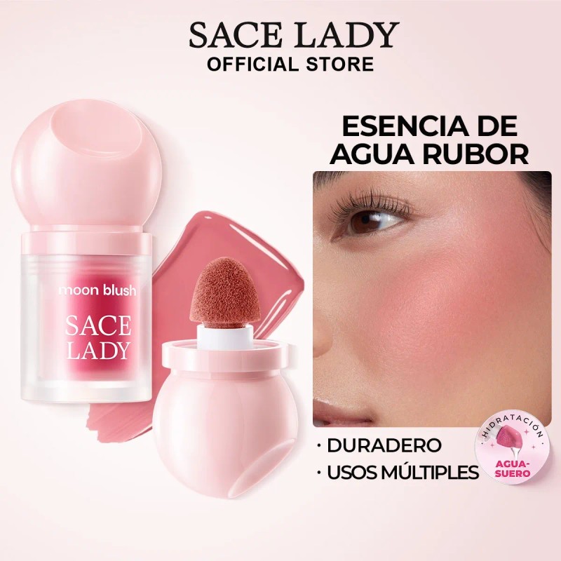 Sace Lady Rubor Líquido Resistente Al Agua Multifunción 04