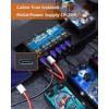 Caline Guitar Pedal Power Supply,9V 500ma Pedal Board Power Supply,