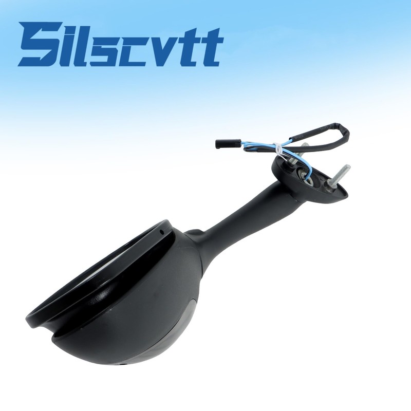 Silscvtt Rear View Mirrors Smoke Turn Signals Replacement for Suzuki