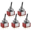 Heschen Miniature Toggle Switch MTS-202 ON-ON DPDT 6 Pin 2A