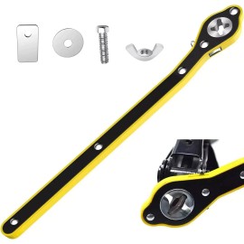 Ameribox Auto Labor-Saving Car Scissor Jack Ratchet Wrench Garage Tire Wheel Lug Wrench