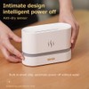 Aroma Diffuser Simulated Flame Large Fog Humidifier USB Atmosphere Lamp