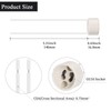 DiCUNO GU10 Lamp Holder 0.75mm² Silicon Wire GU10 Connector Ceramic