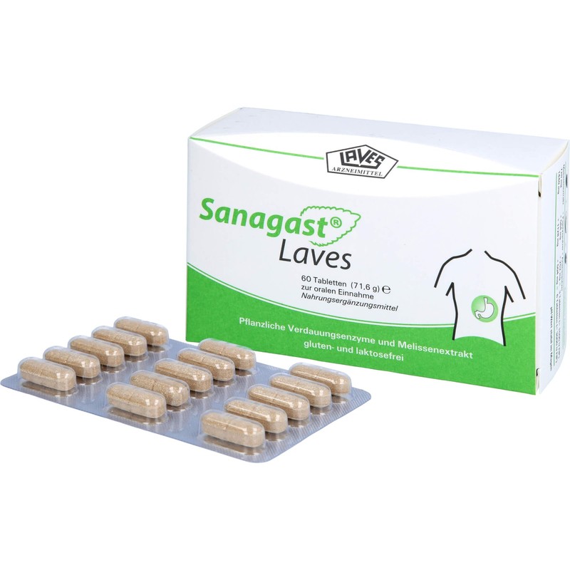 Sanagast Laves Tablets Pack of 60