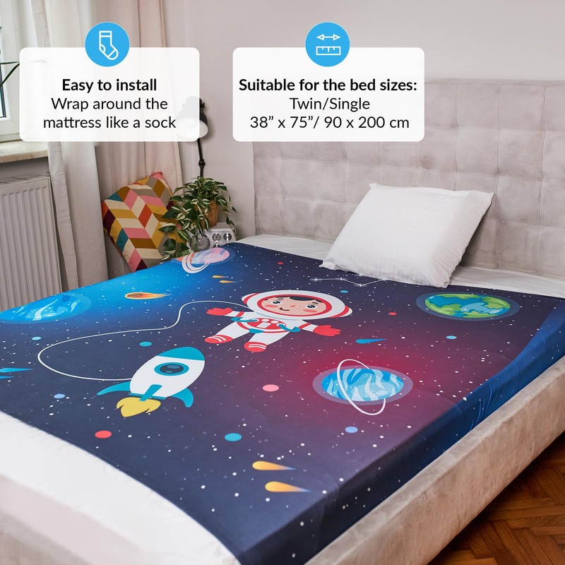 ODOXIA Sensory Sheet | Sensory Blanket for Kids | Compression