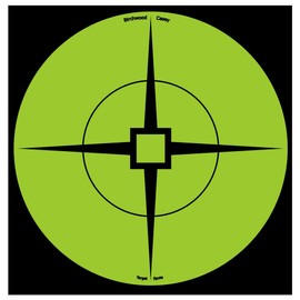 Birchwood Casey unisex adult 6" Birchwood Casey Target Spots 6 Green Target 10 targets, multi, One Size US