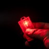 RovyVon E7R Keychain Flashlight, Glow in the Dark Dual Power