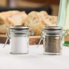 TableCraft Small Resealable Salt & Pepper Shaker with Clip Top