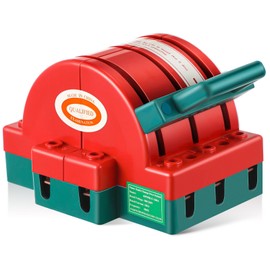 Relaxweex 380V 3 Pole Disconnect Knife Switch Double Throw Disconnect Switch Orange(100a)