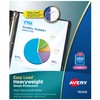 Avery Diamond Clear Heavyweight Sheet Protectors, Easy Load, 250 Document