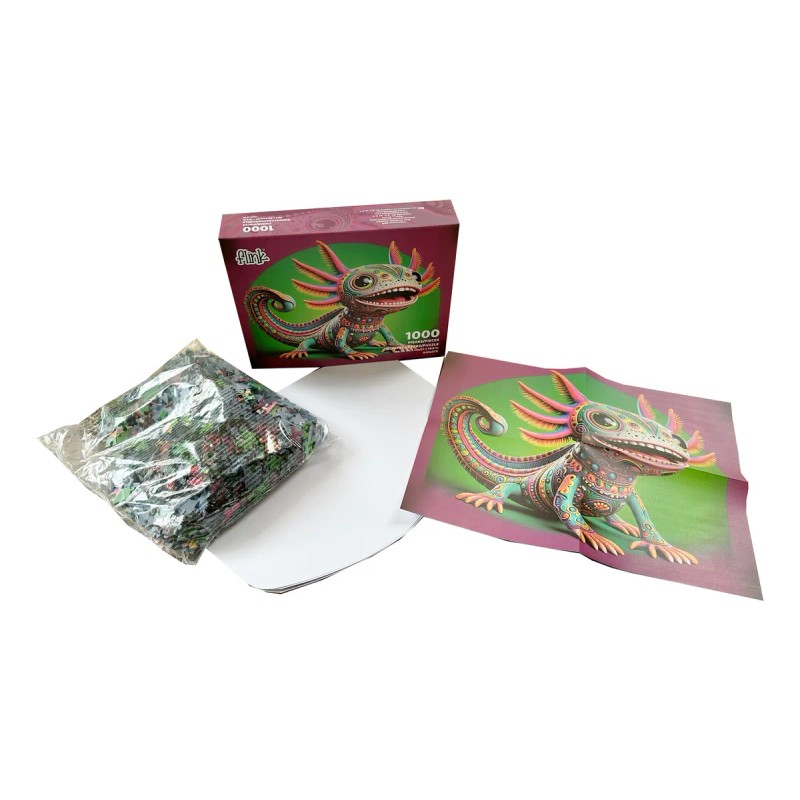 Rompecabezas Ajolote Alebrije 1000 Piezas Flink