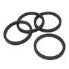 4PCS Silent Crossover Rings Rubber Vehicle Shock Damping Pads Replacement