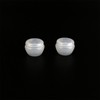 5g Round Clear Cosmetic Empty Jar, Clear Cream Container 5g Lip Balm Empty Container 11ea