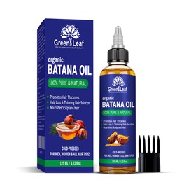 Organic Batana Oil for Hair | 100% Pure & Natural batana oil Skin moisturizer Eyebrows | Premium Quality | Cold-Pressed, Unrefined Batana Oil from Honduras | Ideal for Men & Women | 125 ML