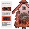 Kendal Cuckoo Clock Vintage Wall Clock Handcrafted Wood Cuckoo Clock