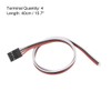 sourcing map Breadboard Jumper Wires 4-Pin 40cm Female to Tined