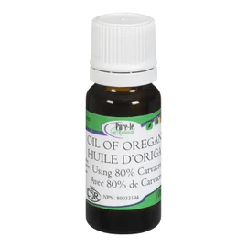 Oil of Oregano 10ml (~240 drops). STRONG! Natural Ultra Premium Immune Supplement made using 80% carvacrol oil.