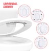 4 Sets Pinkel Toilet Splash Guard Potty Training Toilet Seat