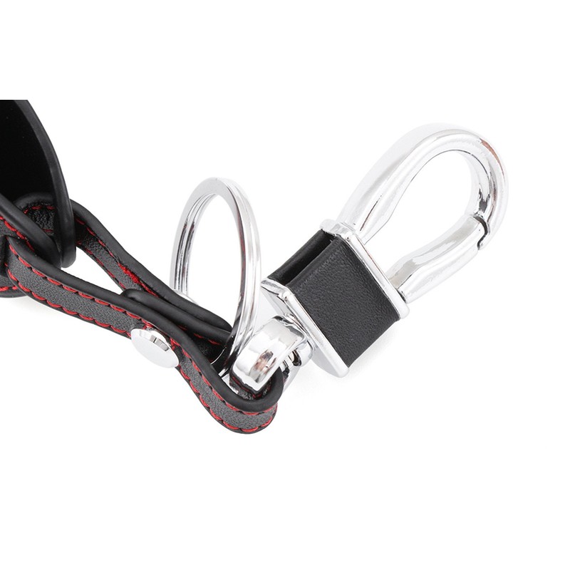 Happyit Leather Car Key Cover Case Keychain for Jaguar XK
